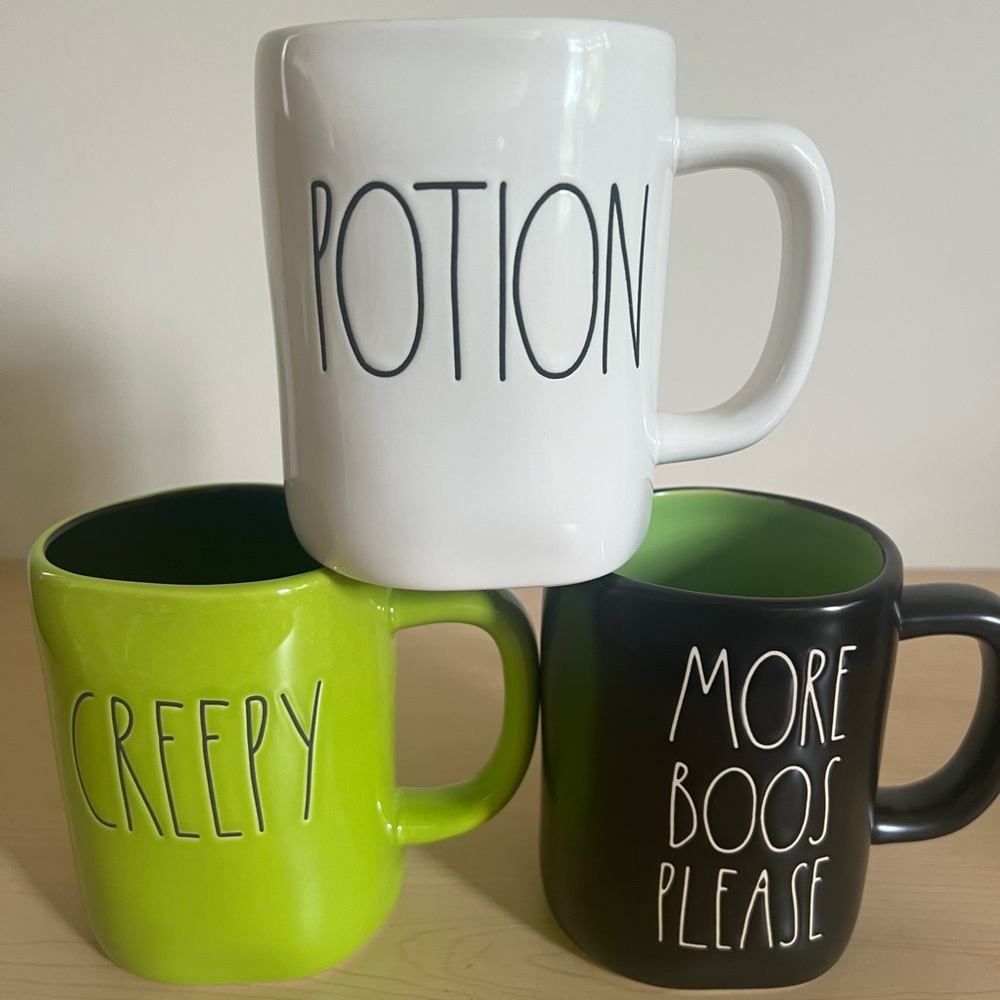 Rae Dunn Halloween mug bundle